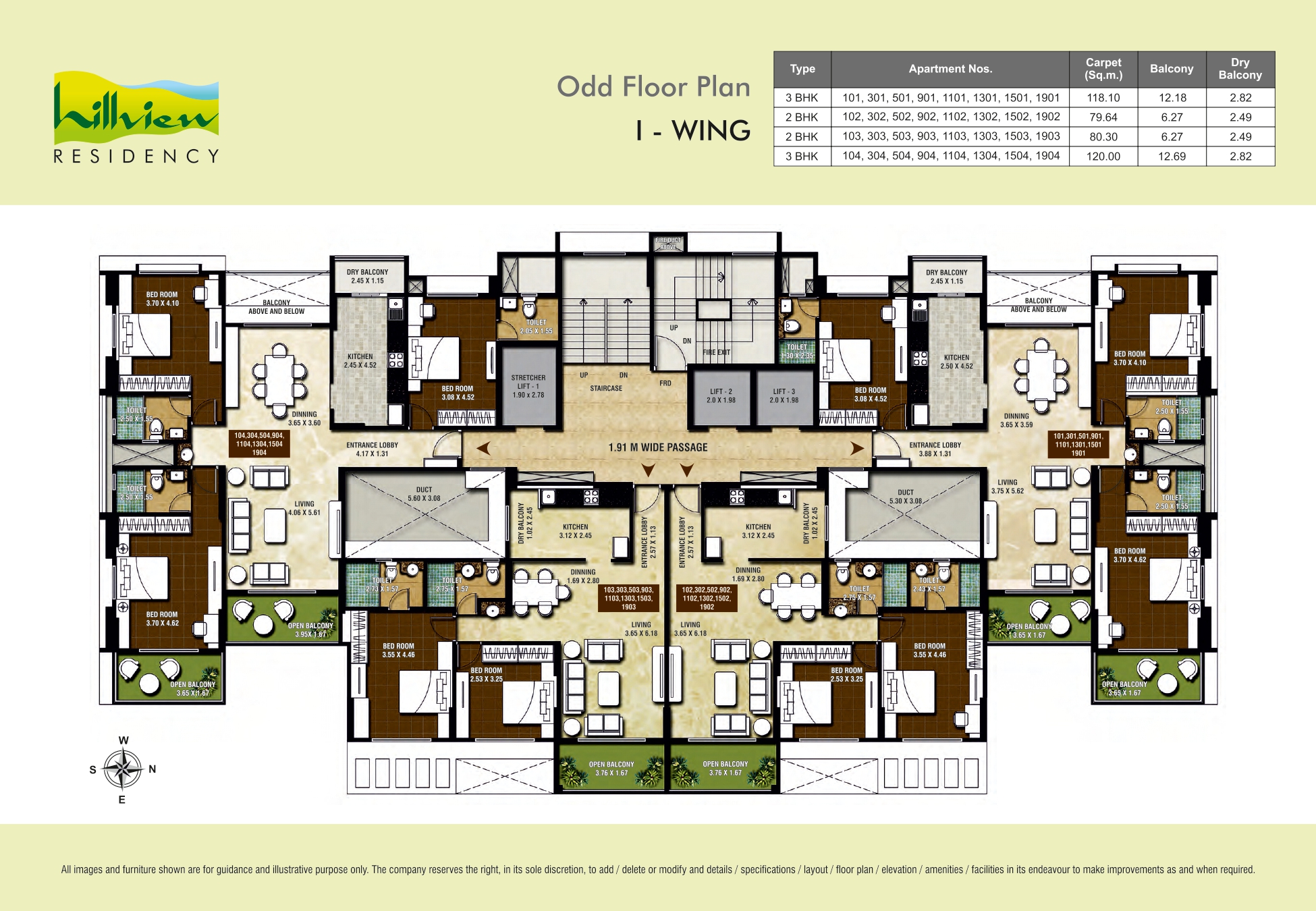 Building I Odd Floor Plan